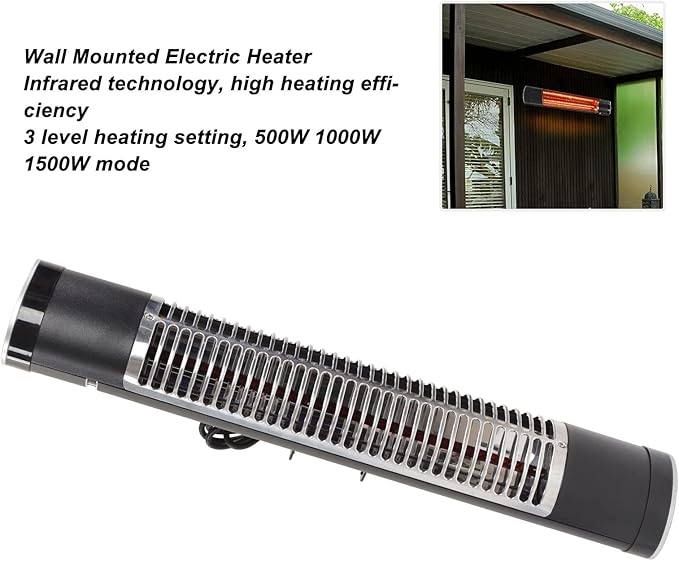 IPX4 spatwaterbestendige verwarmer